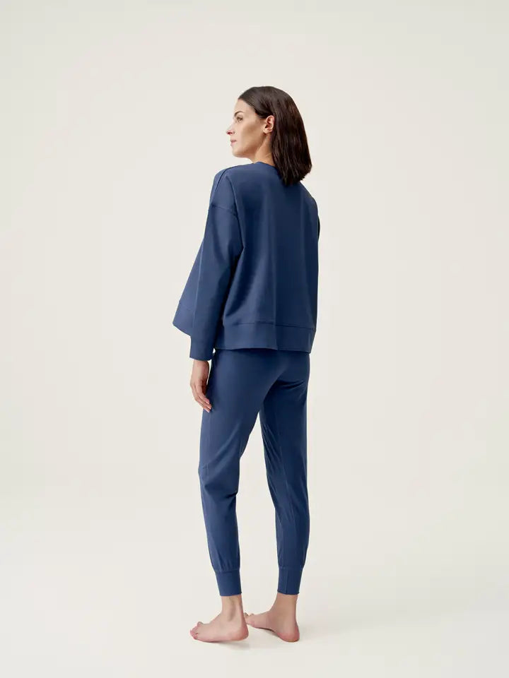 Jogger Daba Sailor Blue-Joggers-Born Living Yoga-S-Urbanheer