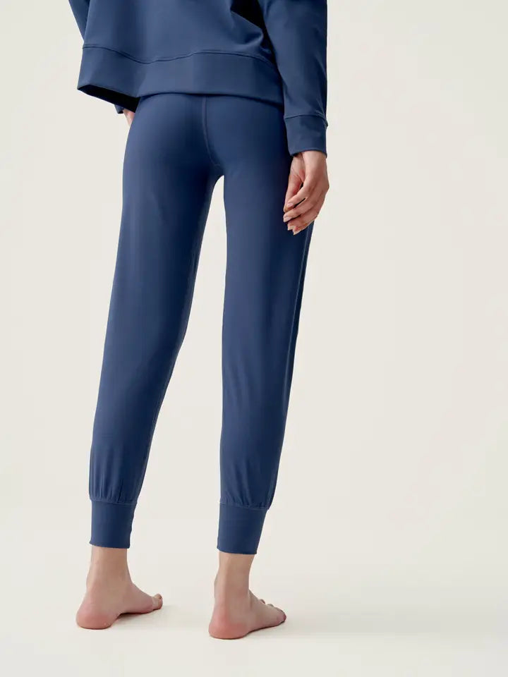 Jogger Daba Sailor Blue-Joggers-Born Living Yoga-S-Urbanheer