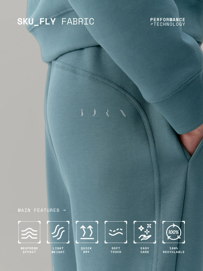 Jogger Ness Grey Green-Joggers-Born Living Yoga-XS-Urbanheer