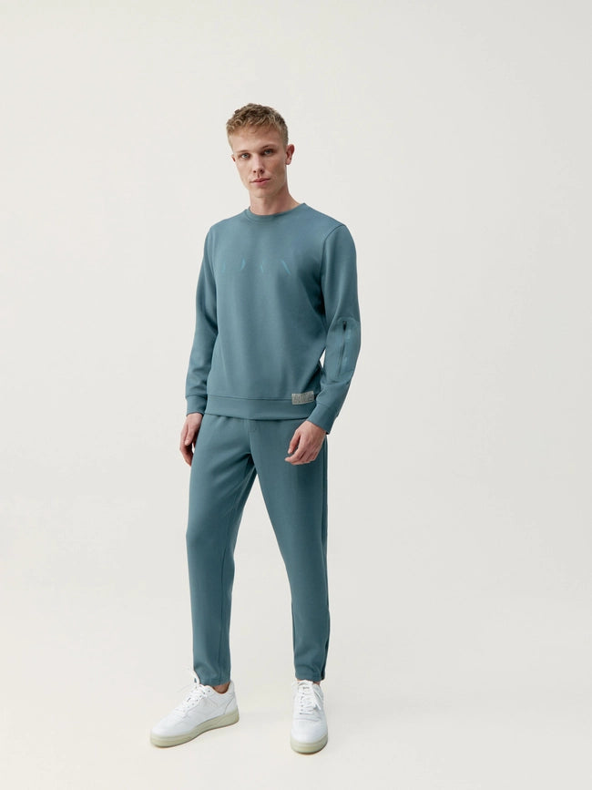 Jogger Ness Grey Green-Joggers-Born Living Yoga-XS-Urbanheer