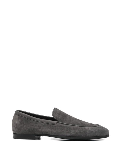 John Lobb Tyne Suede Loafers