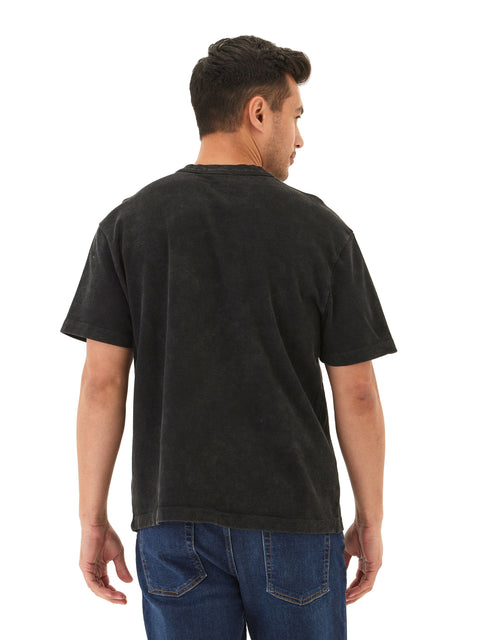 Johnny Relaxed Fit Heavyweight Mineral Wash Jersey Tee