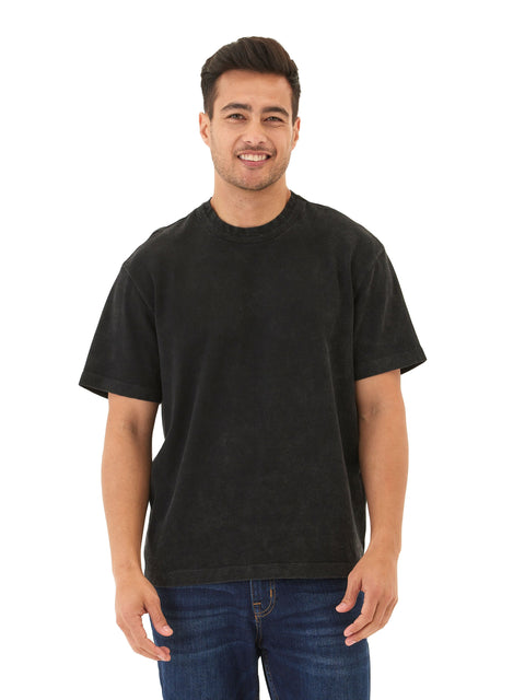 Johnny Relaxed Fit Heavyweight Mineral Wash Jersey Tee
