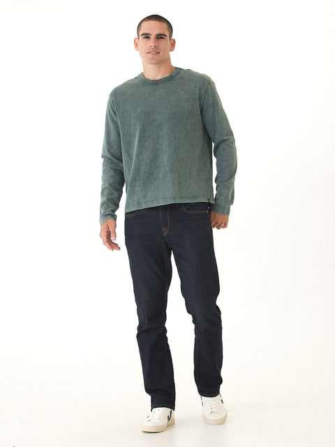 Johnny Relaxed Fit Mineral Wash Mediumweight Jersey Long Sleeve Tee