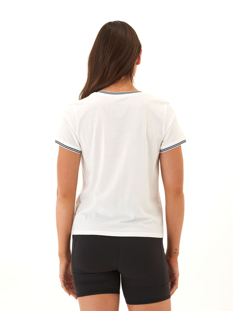 Jordana Comfort Jersey Trim Detail Tee