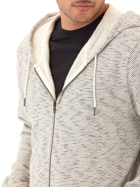 Jordyn Stripe Terry Full Zip