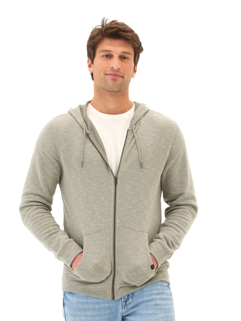 Jordyn Stripe Terry Full Zip