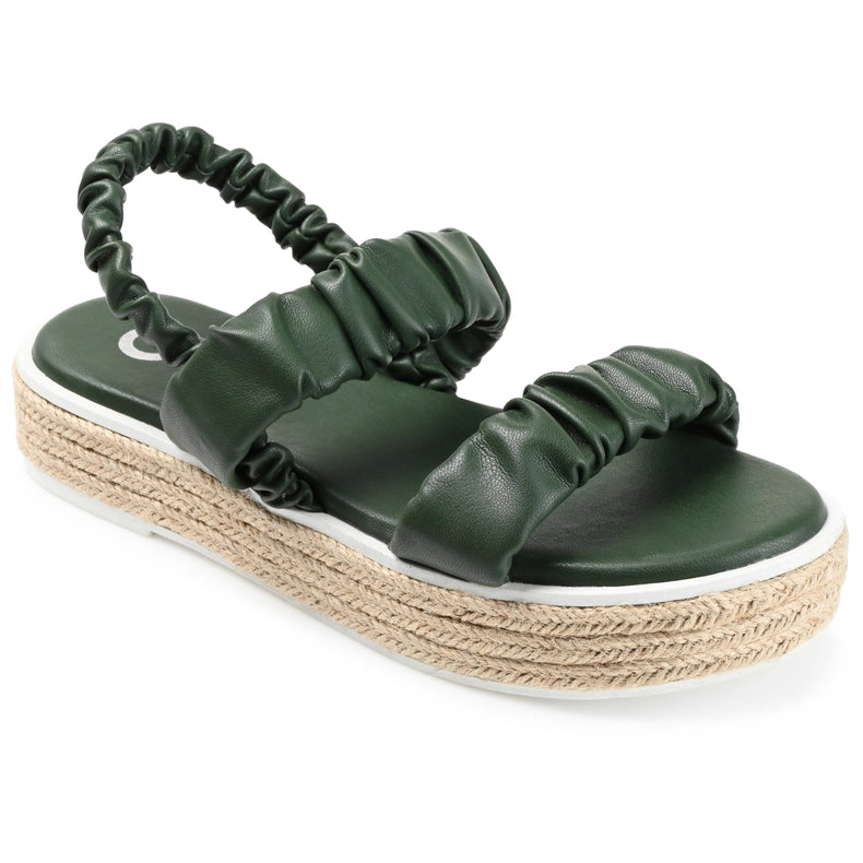 Journee Collection Women's Tru Comfort Foam™ Knowles Sandal-Sandals-Journee Collection-6-Olive-Urbanheer