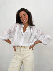 Julia White Blouse-Blouses-MindTraveler-S-Urbanheer