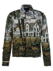 Junya Watanabe Jacquard Square Jacket