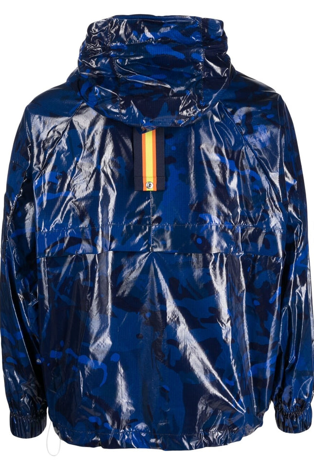 K-Way R&D Coats Blue-men > clothing > jackets-K-Way R&D-Urbanheer