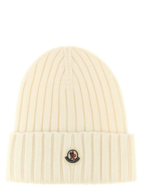 Moncler Logo Patch Beanie