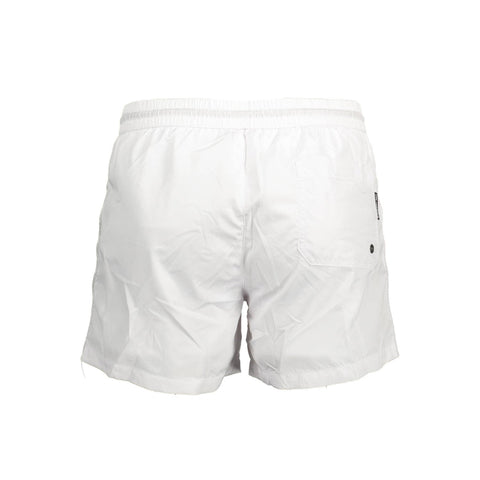KARL LAGERFELD BEACHWEAR SWIMSUIT PARTS UNDER MAN-Clothing - Men-KARL LAGERFELD BEACHWEAR-White-S-Urbanheer