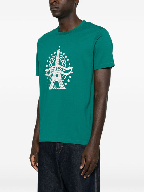 KENZO T-shirts and Polos GREEN
