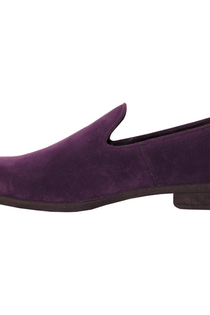 "Chelsea" Purple Suede Tuxedo Shoes-Mens Shoes-Tux-USA-Urbanheer
