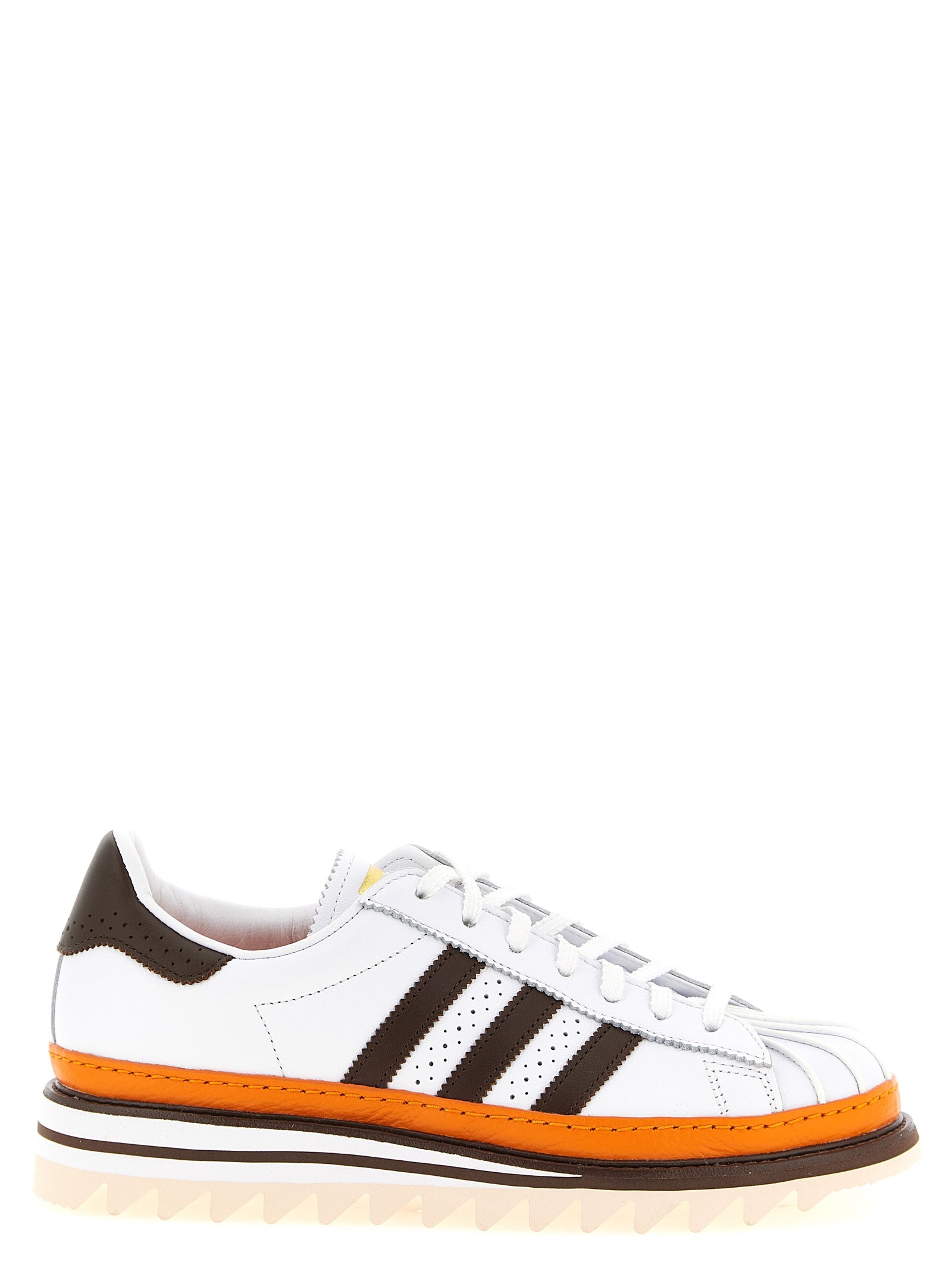 Adidas Originals Clot Ex Orange Superstar Sneakers By Edison Chen