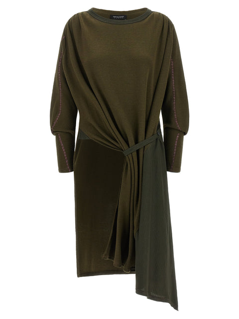 Kiko Kostadinov Edler Godet Dress