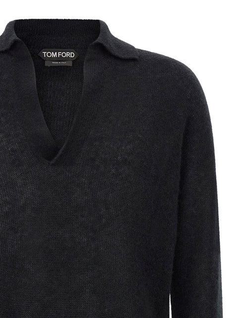 Tom Ford Cashmere And Silk Polo Shirt