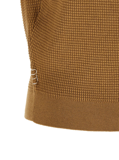 J.w.anderson Waffle Stitch Polo Shirt