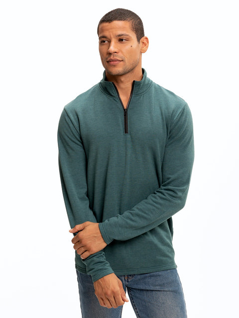 Kace Feather Fleece Quarter Zip