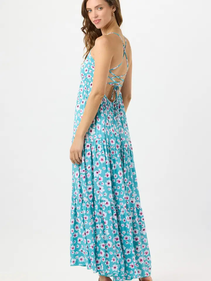 Kailani Maxi Dress Bali Isle Tosca-Dress-Tiare Hawaii-One Size-Bali Isle Tosca-Urbanheer