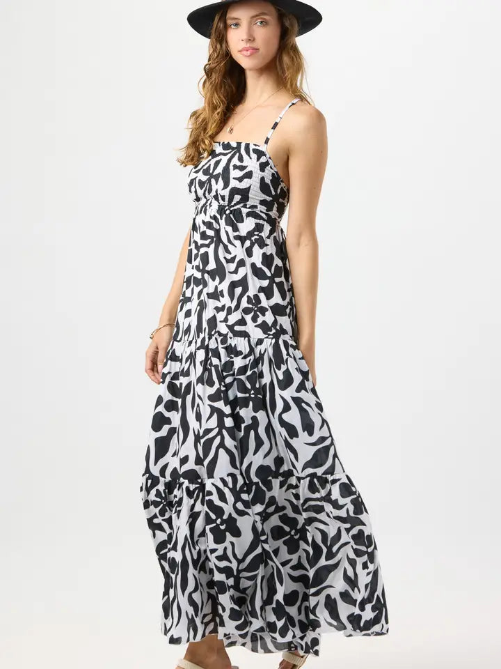 Kailani Maxi Dress Bora Bora Black-Dress-Tiare Hawaii-One Size-Bora Bora Black-Urbanheer