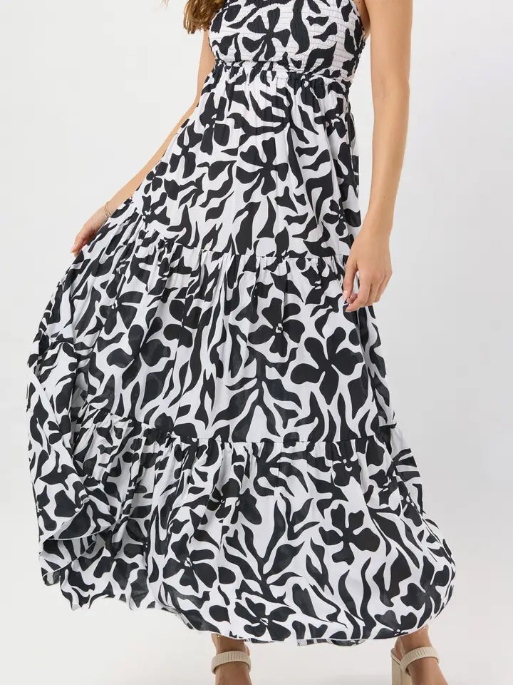 Kailani Maxi Dress Bora Bora Black-Dress-Tiare Hawaii-One Size-Bora Bora Black-Urbanheer