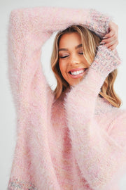 Kaitlyn Sweater Peach-Sweater-AEMI + CO-S-Urbanheer