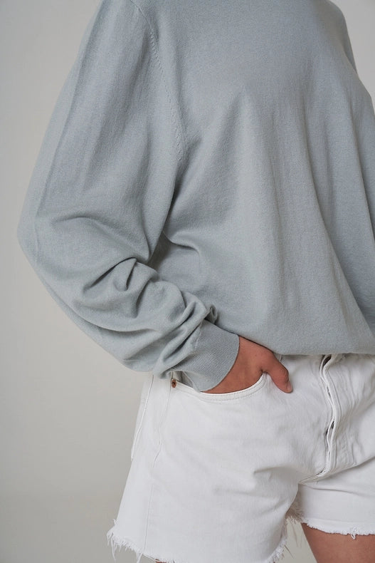 Kala Cotton Cashmere Knitted Sweater-Sweater-Leap Concept-S-Cloud-Urbanheer