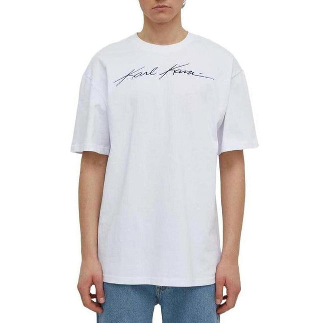Karl Kani Men T-Shirt-Clothing T-shirts-Karl Kani-white-XS-Urbanheer