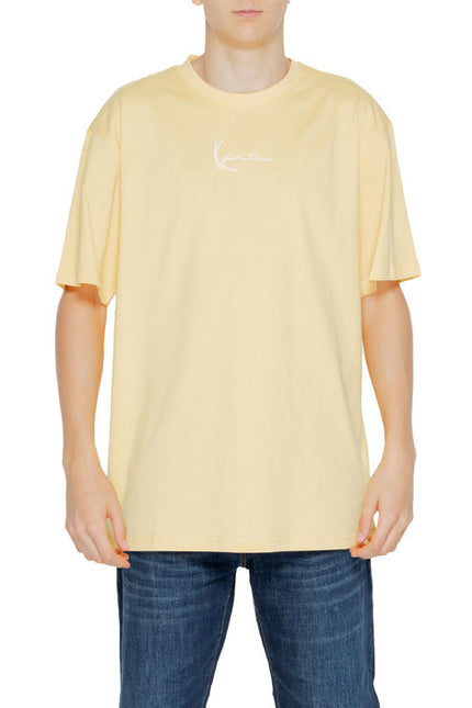 Karl Kani Men T-Shirt-Clothing T-shirts-Karl Kani-yellow-XS-Urbanheer