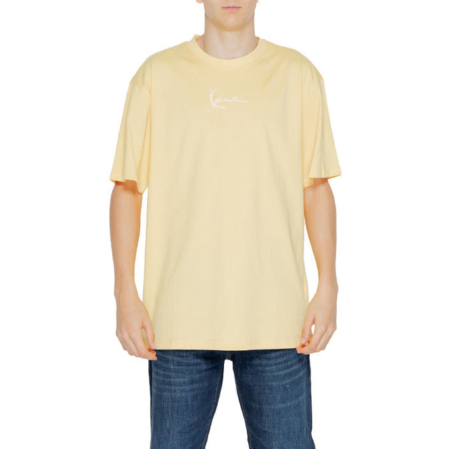 Karl Kani Men T-Shirt-Clothing T-shirts-Karl Kani-yellow-XS-Urbanheer