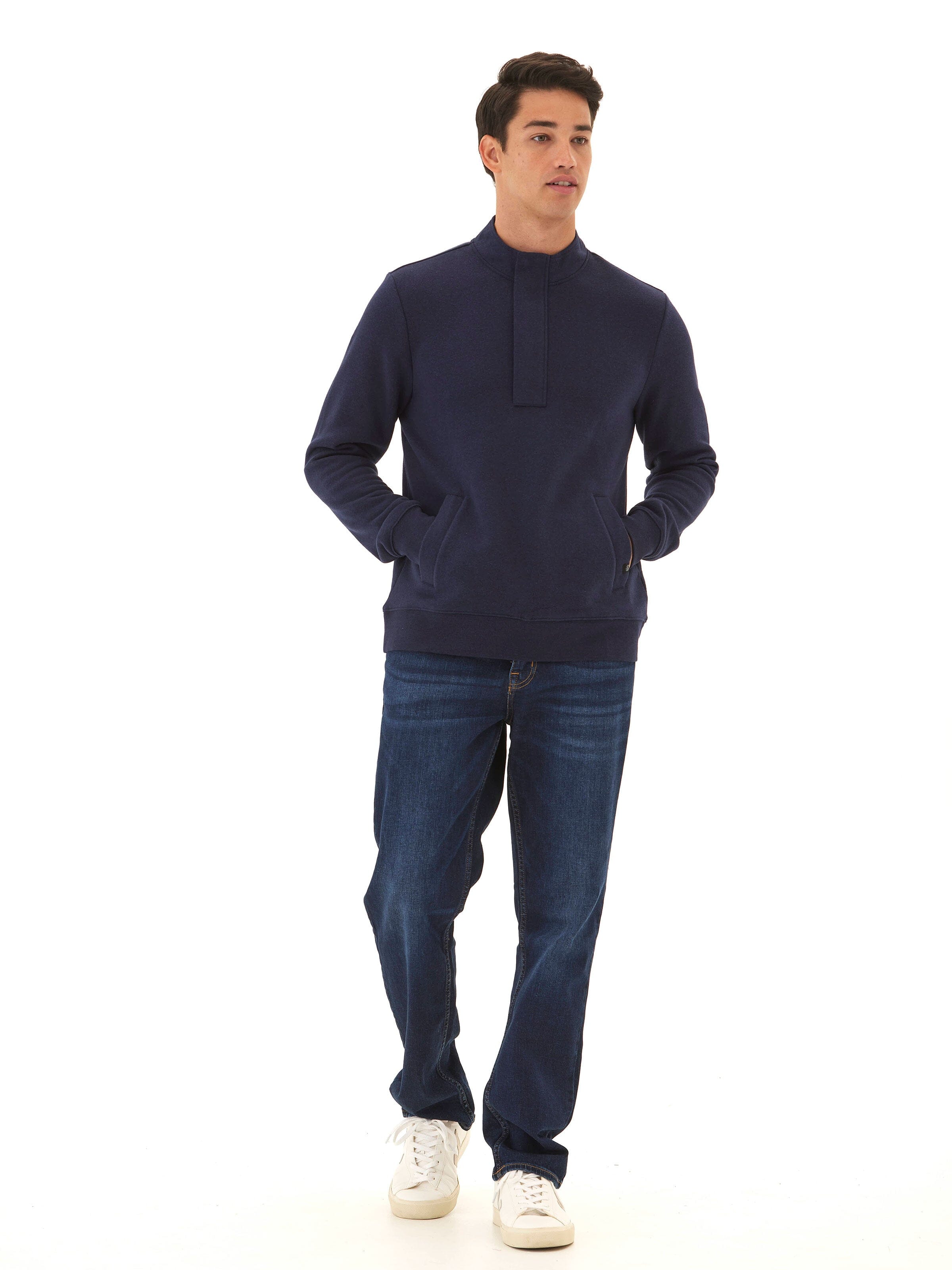 Kason Triblend Fleece 1/4 Zip