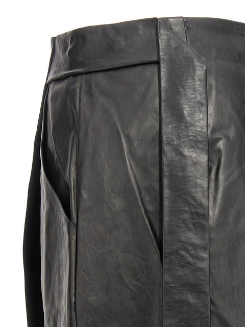 Kassl Editions Wrap Skirt Oil Skirt