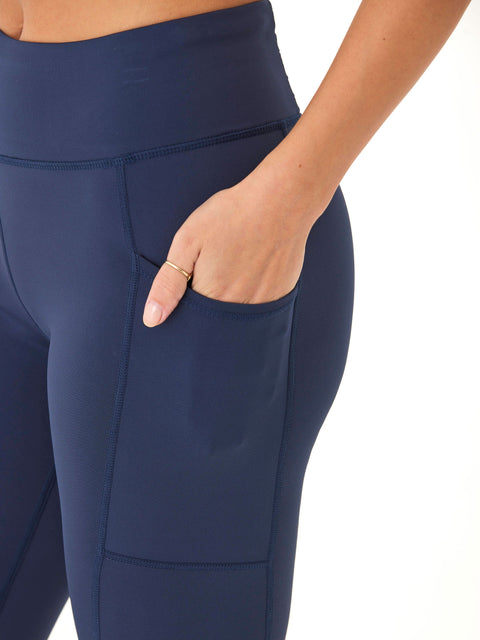 Katalina High Rise Performance Mesh Panel 7/8 Legging