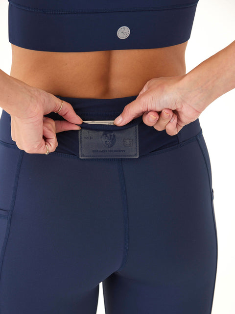 Katalina High Rise Performance Mesh Panel 7/8 Legging