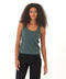 Kathy Organic Rib Henley Tank