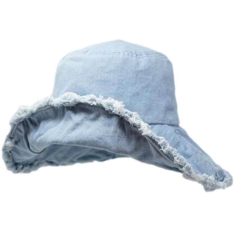 Keanu-Denim-Bucket Hats-Olive & Pique-12 x 9 x 0.5 in (30.5 x 22.9 x 1.3 cm)-Urbanheer