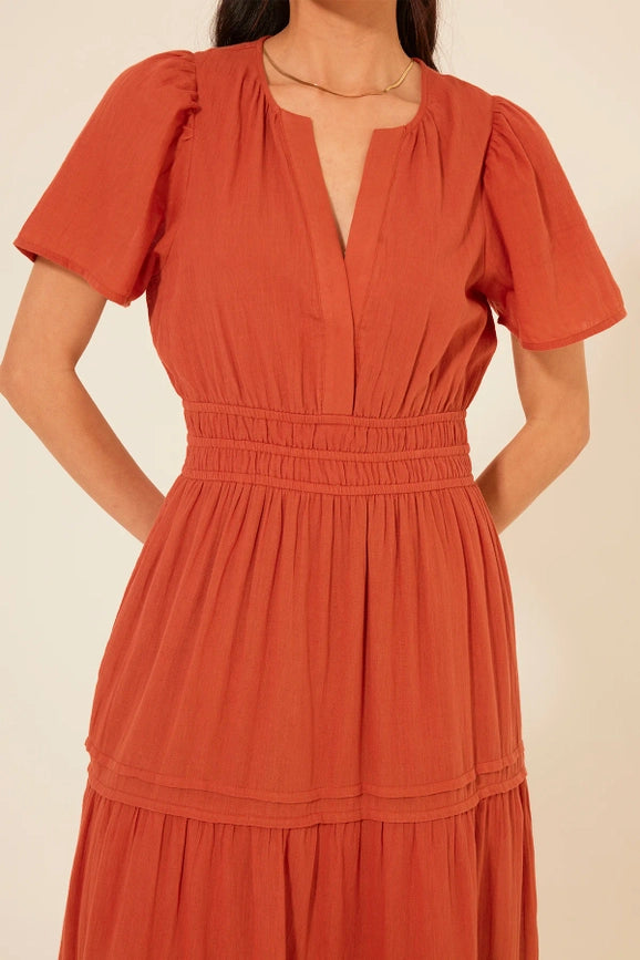 Kelsey Dress-Dress-Bila77-XS-JH Cream Brown-Urbanheer