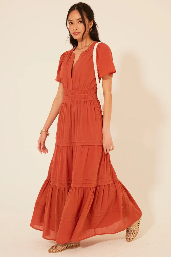 Kelsey Dress-Dress-Bila77-XS-JH Cream Brown-Urbanheer