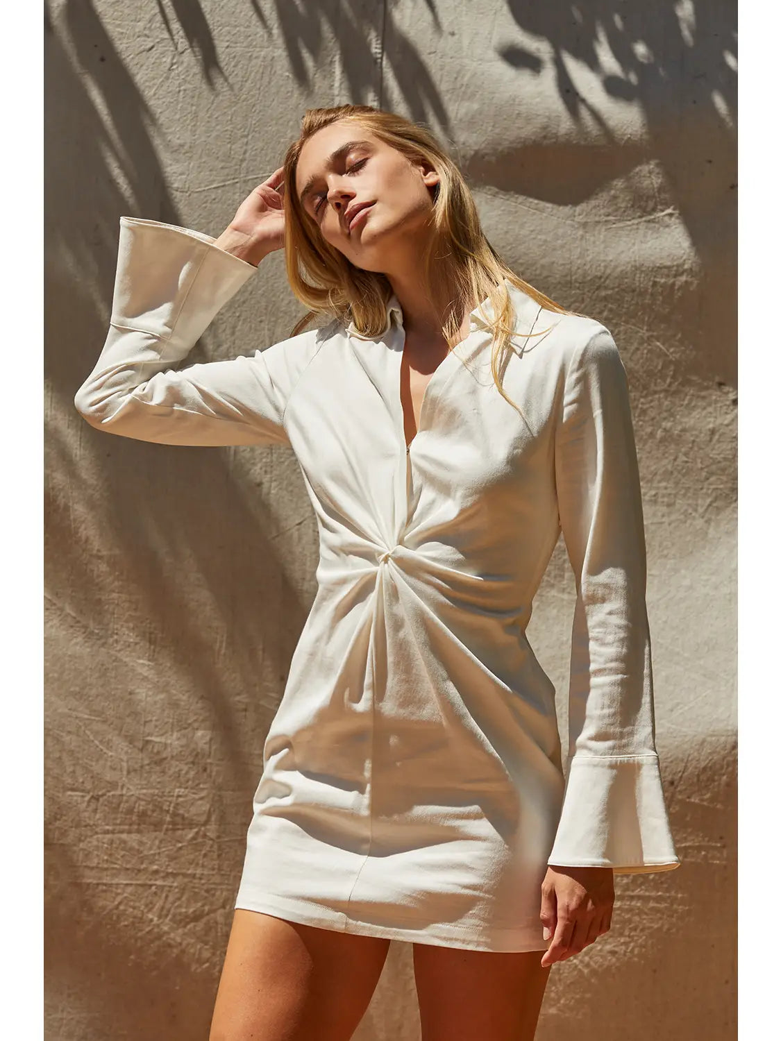 Kerry Front Twist Mini Dress