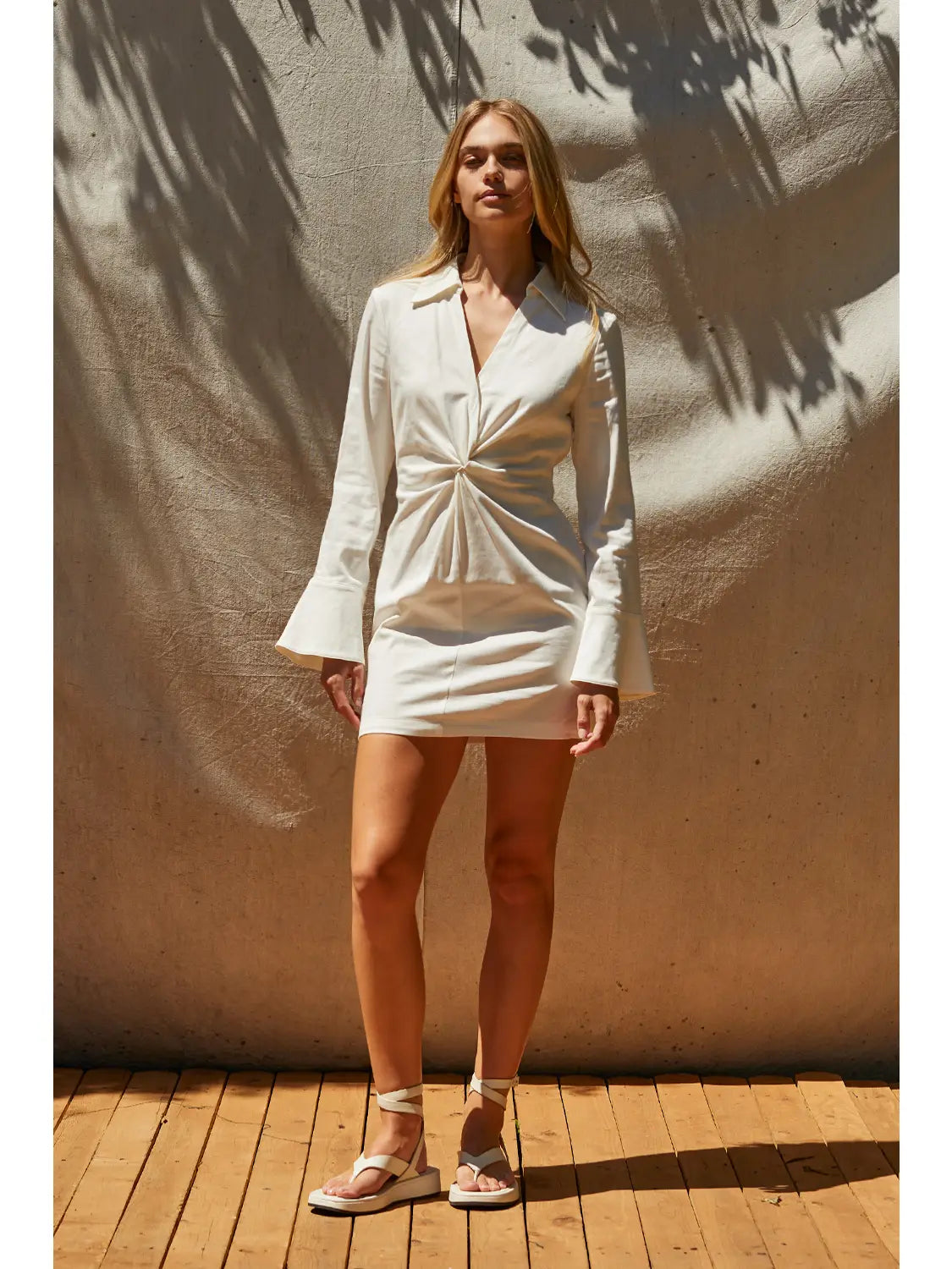 Kerry Front Twist Mini Dress