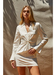Kerry Front Twist Mini Dress