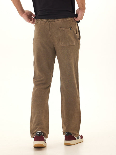 Kevin Mineral Wash Cotton Blend Terry Pant
