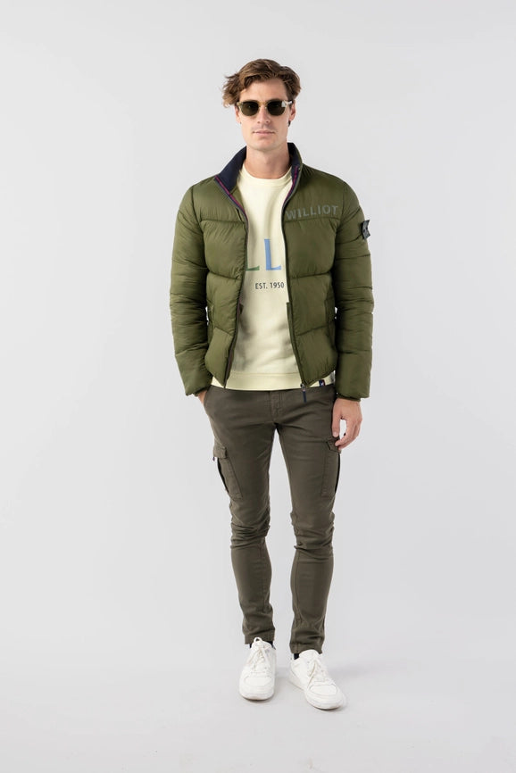 Khaki Quilted Jacket-Jacket-williot-S-Urbanheer