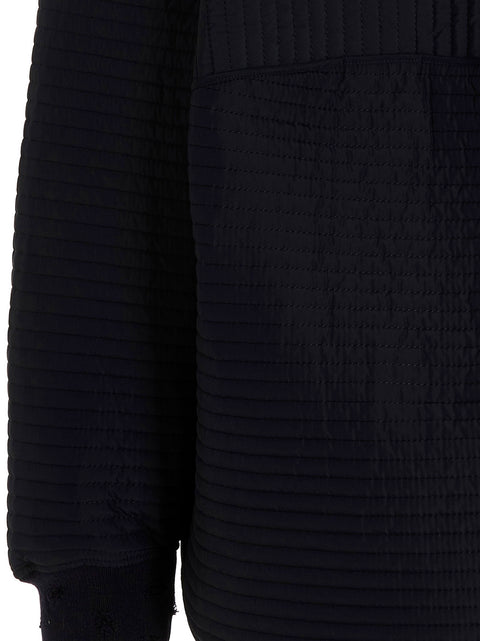 Khrisjoy Chore Quilted Stripes Down Jacket