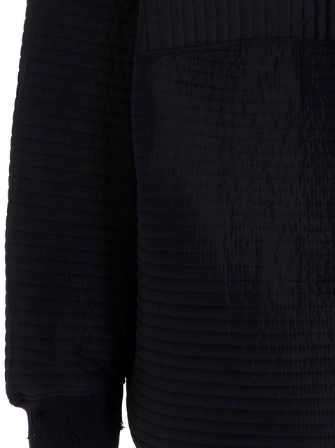 Khrisjoy Chore Quilted Stripes Down Jacket
