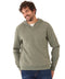 Kieran Triblend Fleece Henley Hoodie