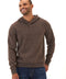 Kieran Triblend Fleece Henley Hoodie