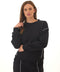 Kiesha Slub Terry Piping Detail Pullover